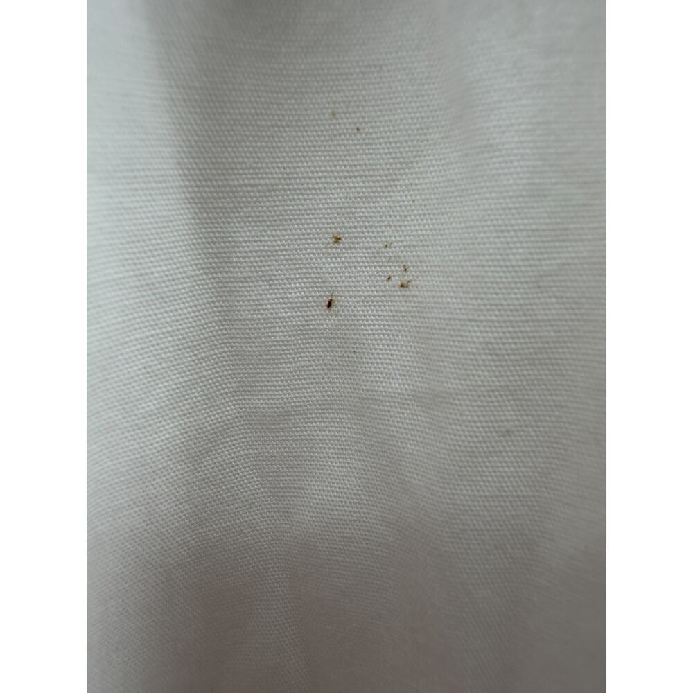 Avec Les Filles Women's White Eyelet Cotton Lined Shirt Dress Size 8 - Picture 9 of 12